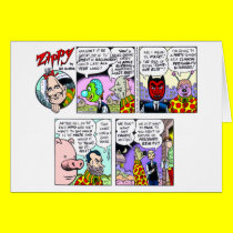 Zippy Halloween Card cards