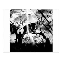Zith, Winged Man Original Art by EE Little Postcards