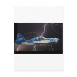 ZLIN 50 IN LIGHTNING POSTCARD