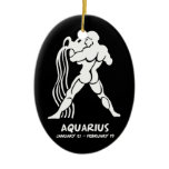 Zodiac 2-sided ornament
