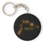 Zodiac - Aquarius Key Chain