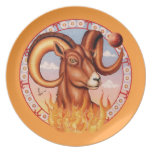 Zodiac Aries - Customise it! Dinner Plates