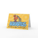 Zodiac Birthday - Aquarius cards