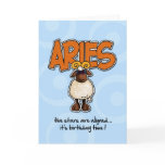 Zodiac Birthday - Aries