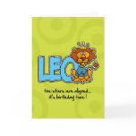 Zodiac Birthday - Leo cards