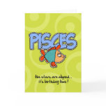 Zodiac Birthday - Pisces cards