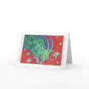 Zodiac Capricorn  'Happy Birthday' card white