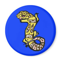 Zodiac Gecko - Capricorn Refrigerator Magnets