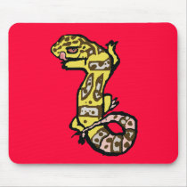 Zodiac Gecko - Capricorn Mouse Pad