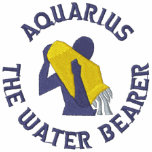 Zodiac in Aquarius embroidered shirts