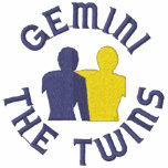 Zodiac in Gemini embroidered shirts