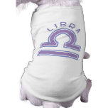 Zodiac Libra Pet T-Shirt pet clothing