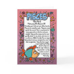 Zodiac - Pisces Fun Facts cards