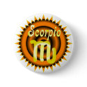 Zodiac Scorpio buttons