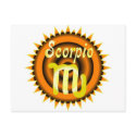 Zodiac Scorpio postcards