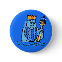 Zodiac sign Aquarius Pinback Buttons