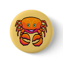 Zodiac sign Cancer Button