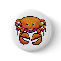 Zodiac sign Cancer Button