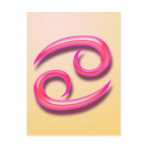 Zodiac sign Cancer Post Cards
