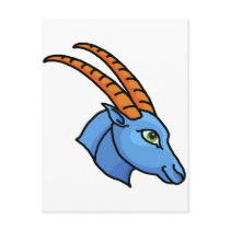 Zodiac sign Capricorn Post Cards