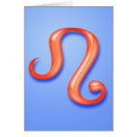 Zodiac sign Leo cards