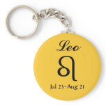 Zodiac sign - Leo keychains