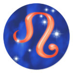Zodiac sign Leo stickers