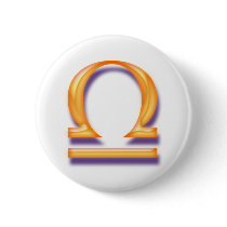 Zodiac sign Libra Buttons