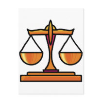 Zodiac sign Libra Postcards
