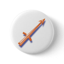 Zodiac sign Sagittarius Pinback Buttons