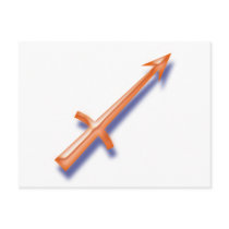 Zodiac sign Sagittarius Post Cards