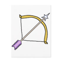 Zodiac sign Sagittarius Post Card
