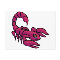 Zodiac sign Scorpio Postcards