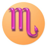 Zodiac sign Scorpio stickers