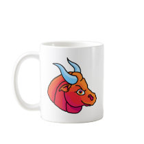 Zodiac sign Taurus Coffee Mugs
