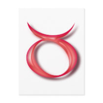 Zodiac sign Taurus Postcard