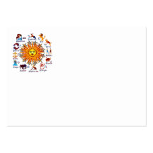 Zodiac-Signs-All-V-1 Business Card Template