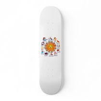 Zodiac-Signs-All-V-1 Skate Deck