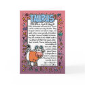 Zodiac - Taurus Fun Facts cards