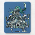 Zodiac Warriors mousepads