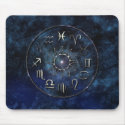 Zodiac with Starry background mousepads