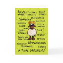 zodiac word cards - aries