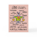 zodiac word cards - libra