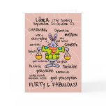 zodiac word cards - libra