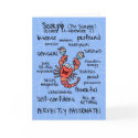 zodiac word cards - scorpio