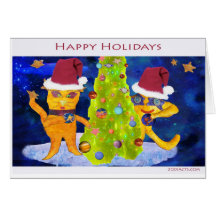 Zodiacts Xmas card