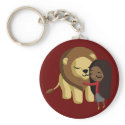 Zoe and Peanut keychains