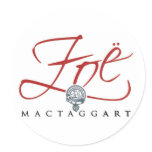 Zoë MacTaggart Sticker