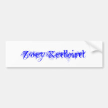 Zoey Redbird Bumper Sticker