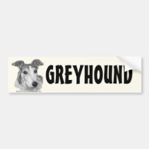 Zoie, Greyhound Bumper Stickers